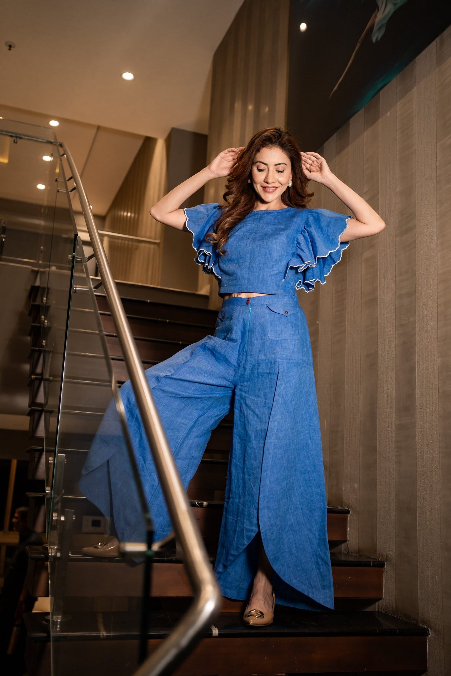 Fanatic Linen Co-ord Set