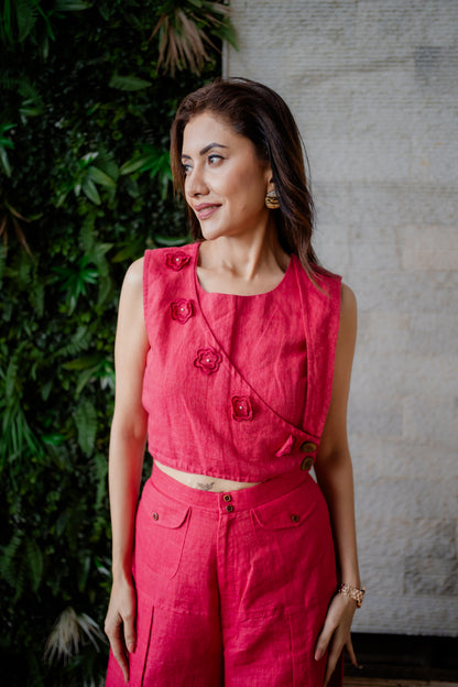 Floral Fanatic Crop Top