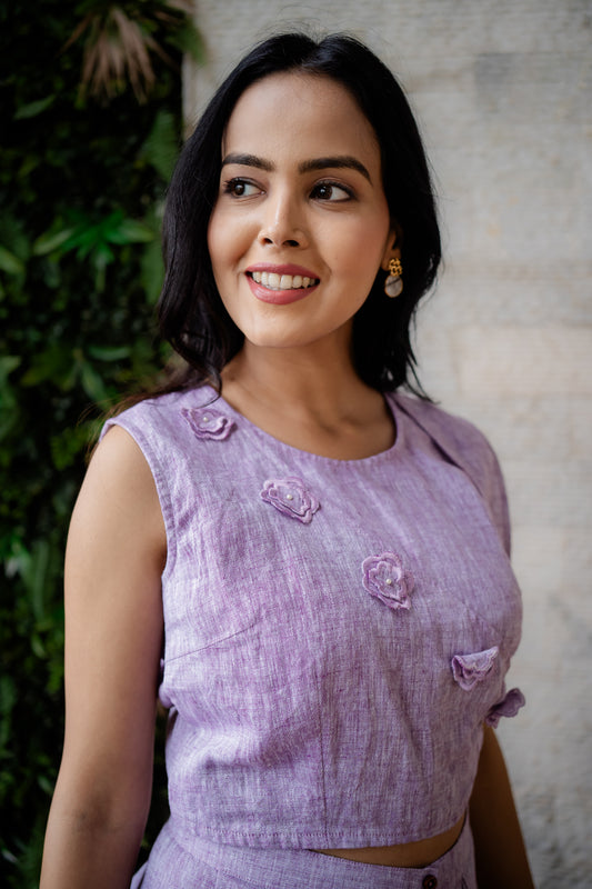 Floral Fanatic Crop Top