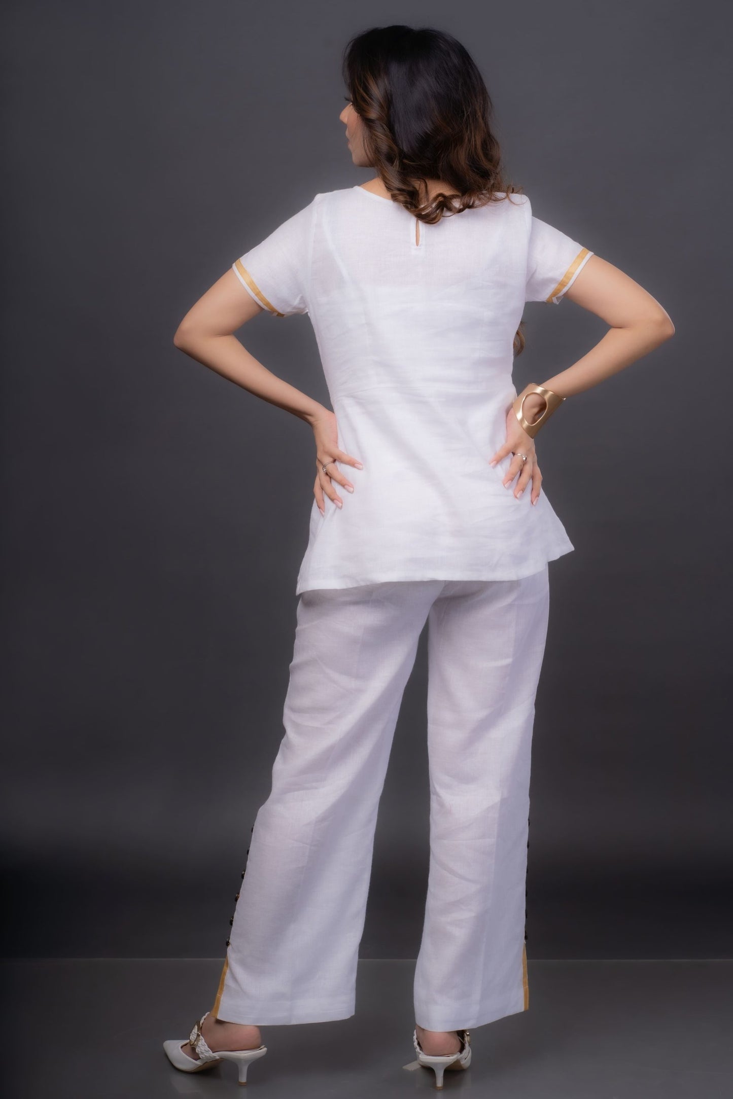 Golden Hour Glamour Co-ord Set for Women – Party & Formal Wear Outfit