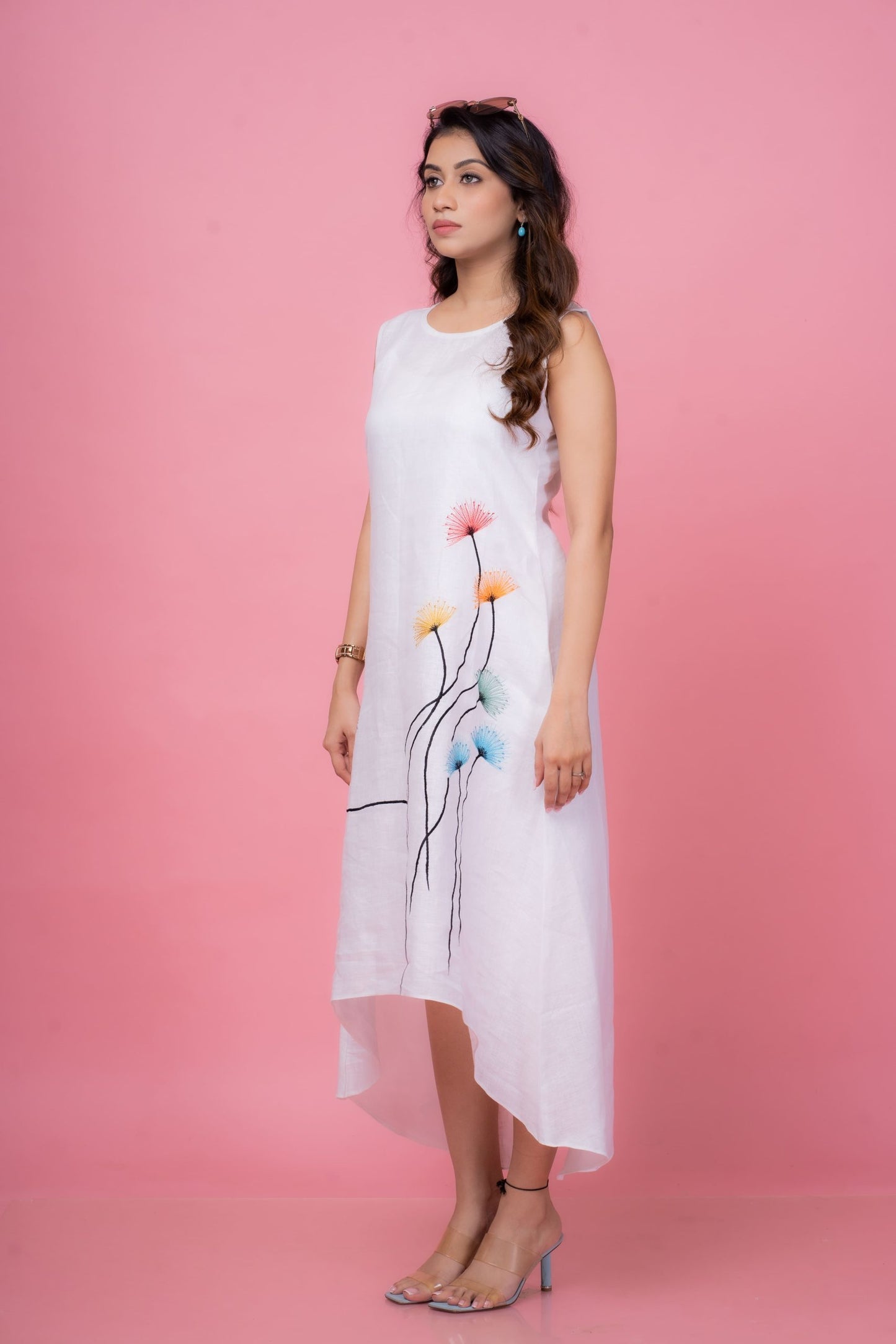 Flare and Bloom Statement Dress Top