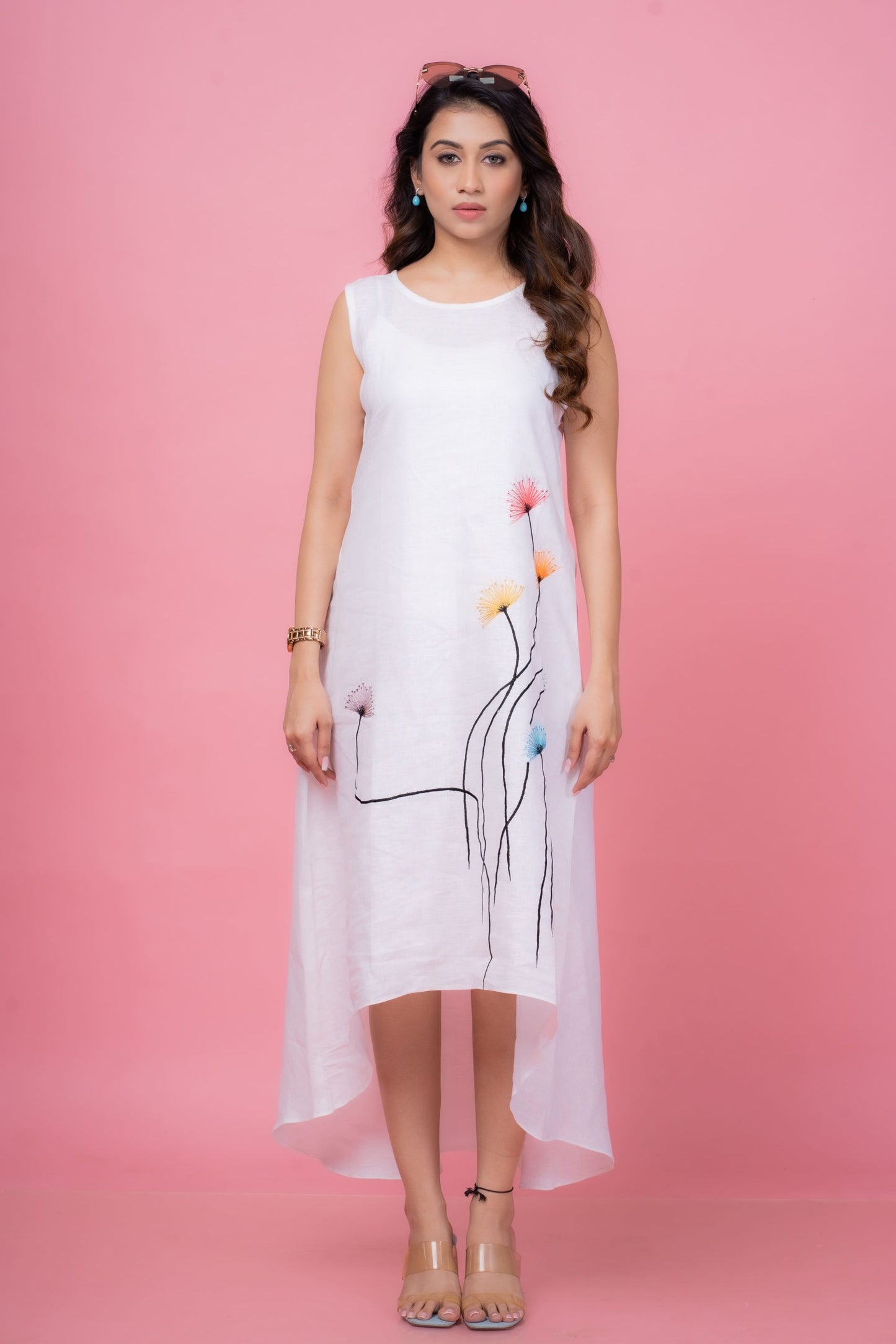 Flare and Bloom Statement Dress Top