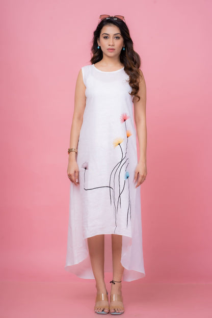 Flare and Bloom Statement Dress Top