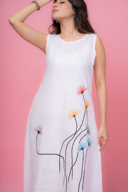 Flare and Bloom Statement Dress Top