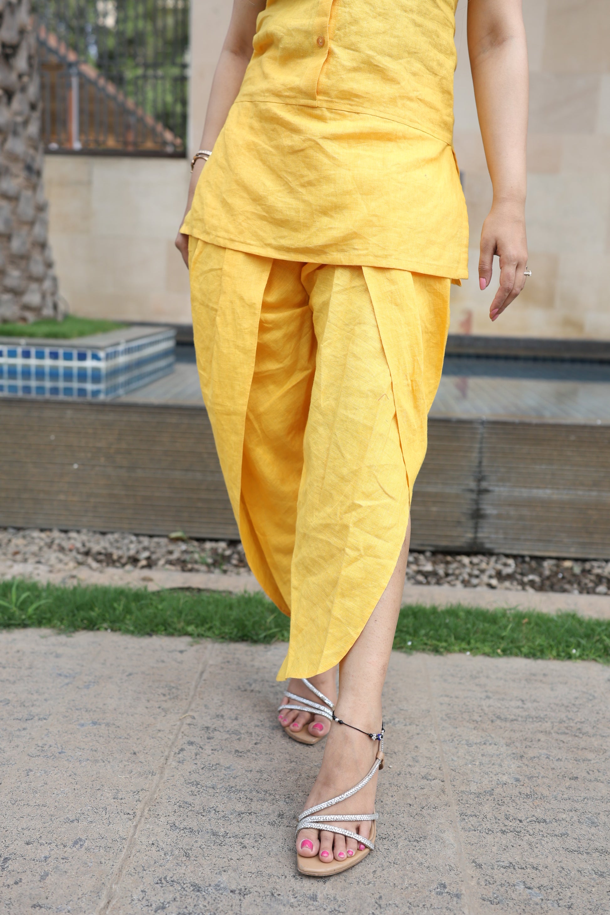 Desi dhoti kurta set for women