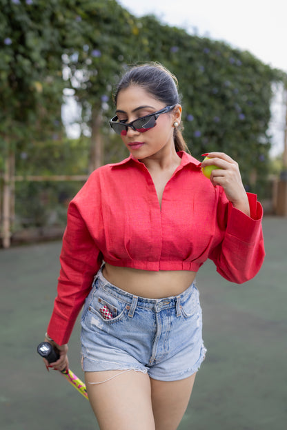 Emily Linen Top