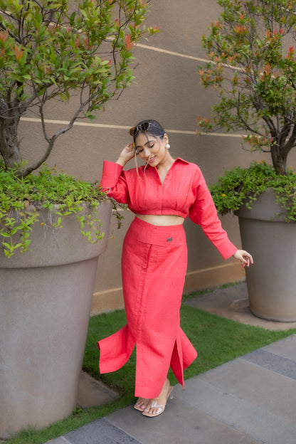 Emily Linen Co-Ord Set