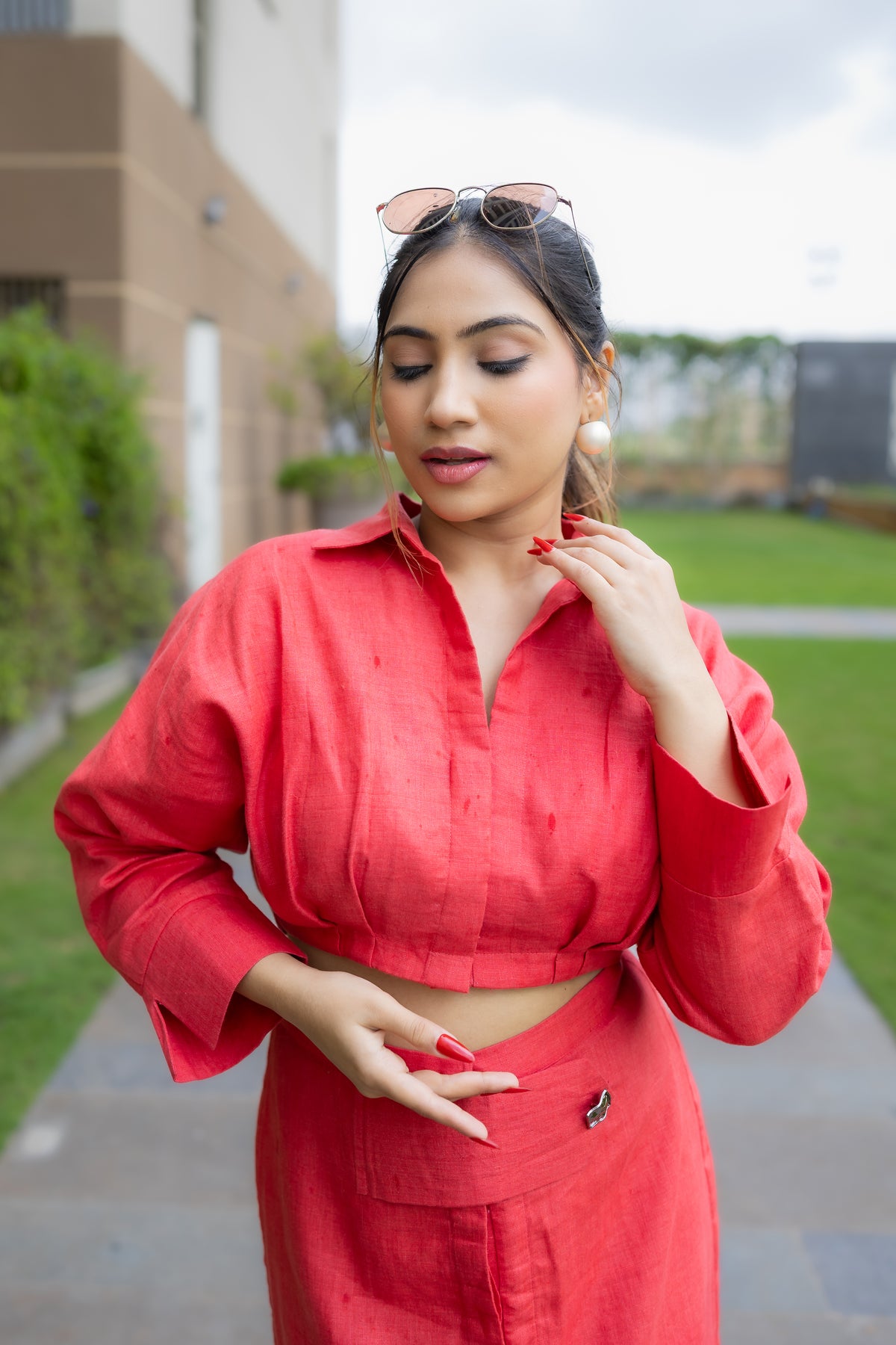 Emily Linen Top