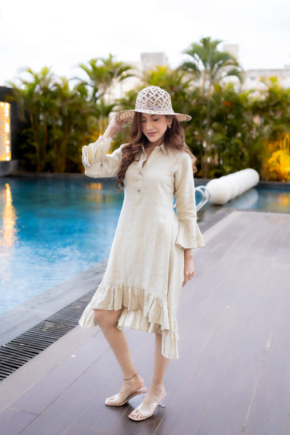 Twirl Linen One Piece