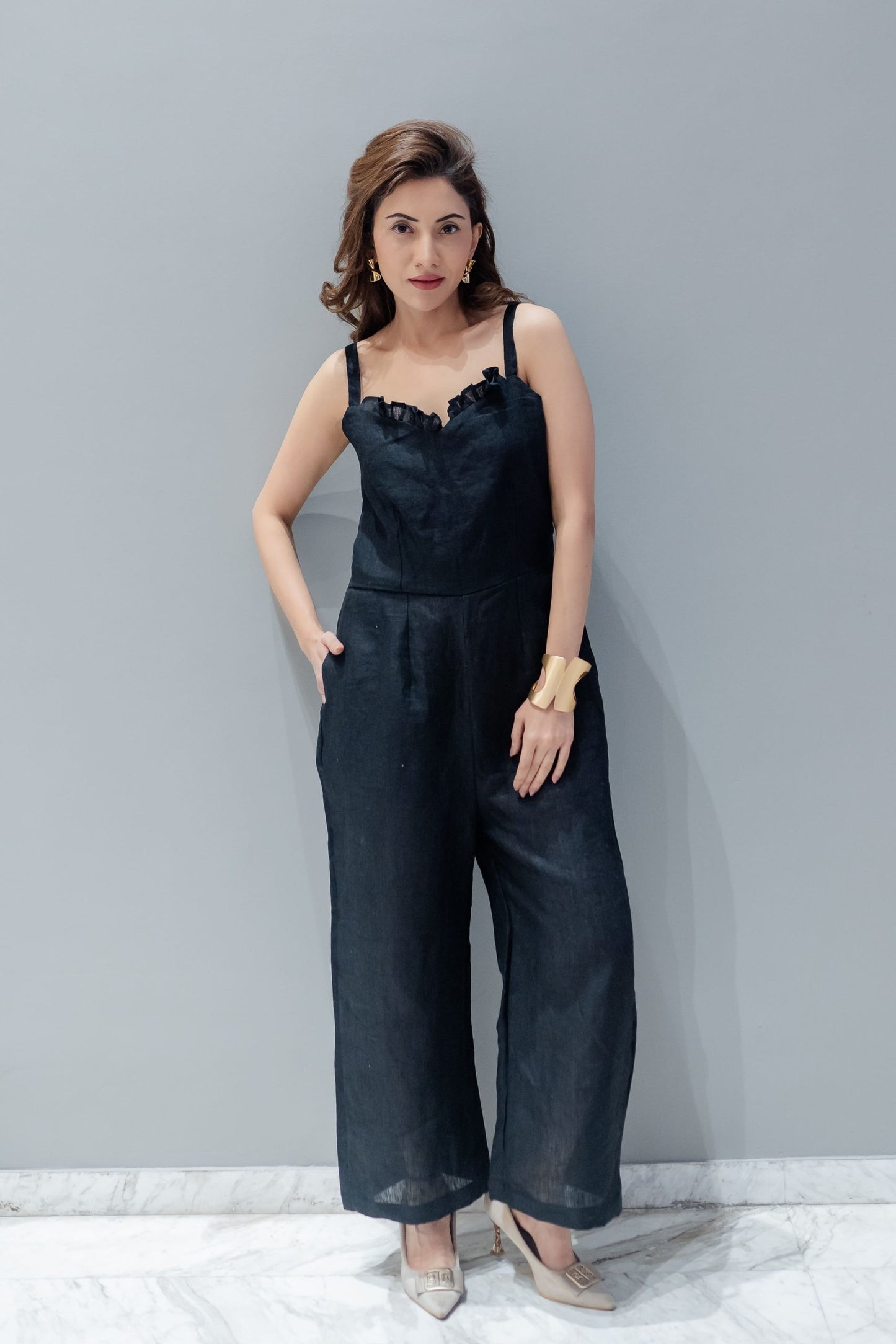Ruffled Jumpsuit